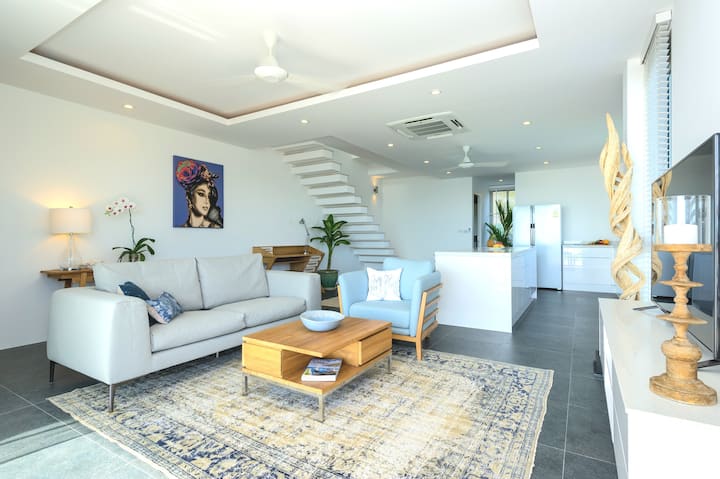 -10% Off! 250m To The Beach & 150° Seaview - Koh Phangan