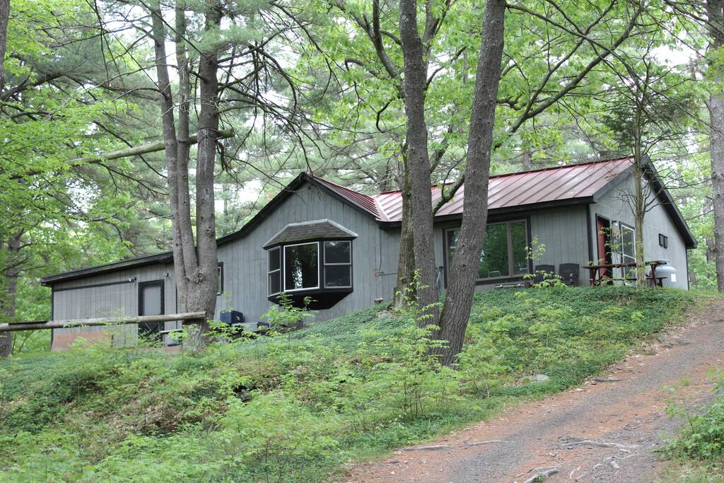 Outdoor view of the camp, built in 1934, our camp group established 1959. Going on three generations of members.