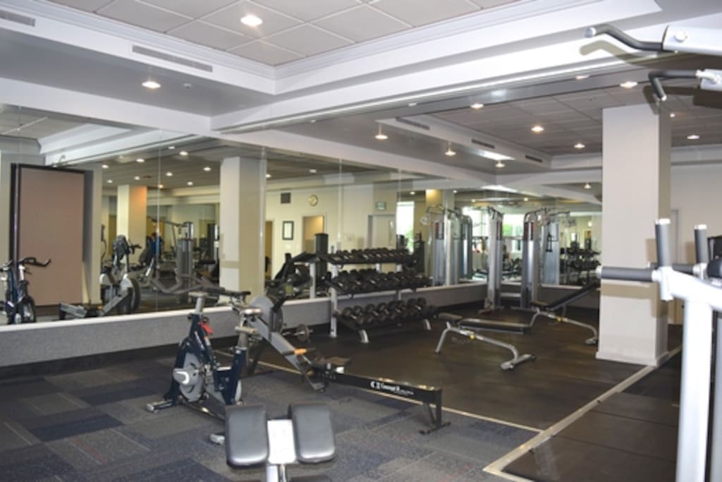 Huge Gym in the building