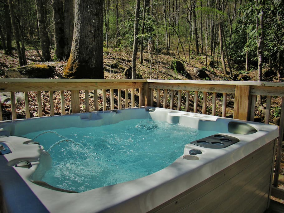 Therapeudic Private Hot Tub