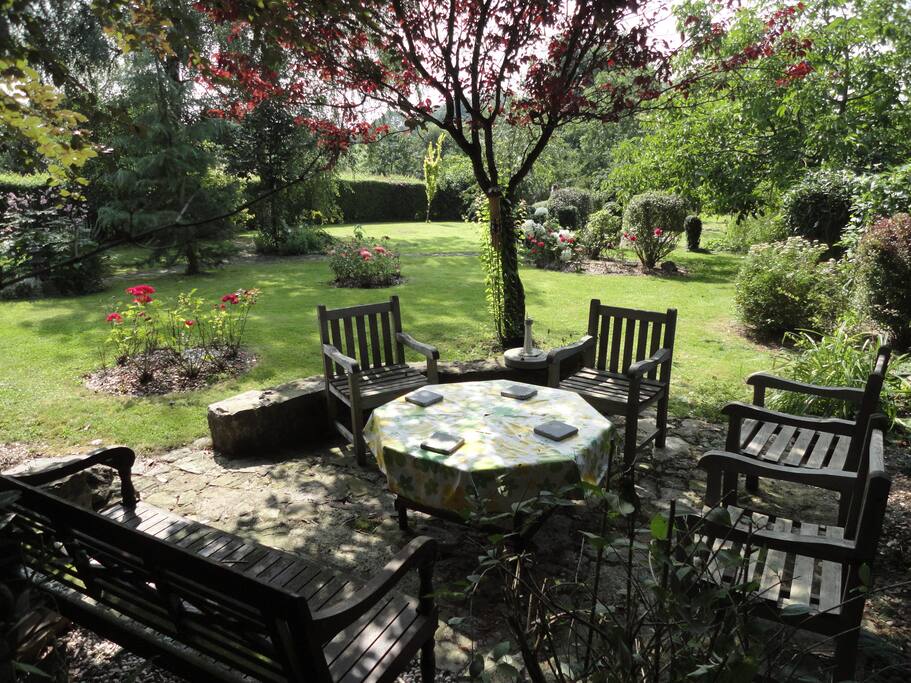 and the lovely garden