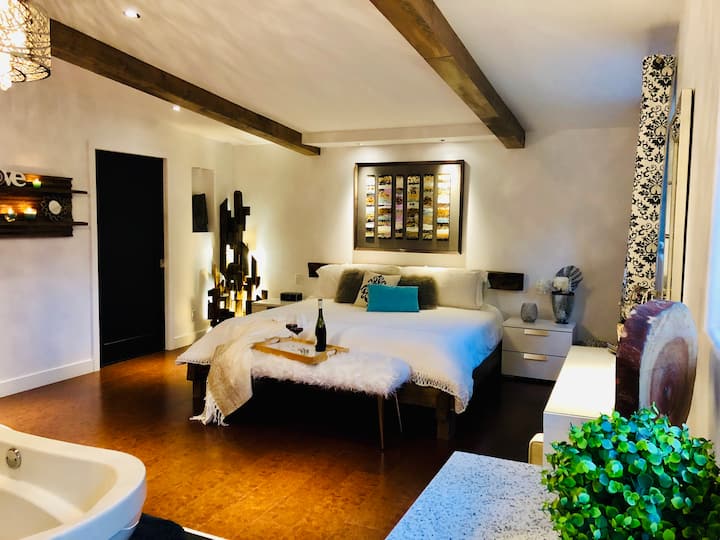 Chumba cha kulala kilicho na muundo mpya 