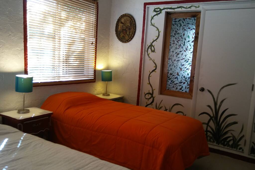 the room...