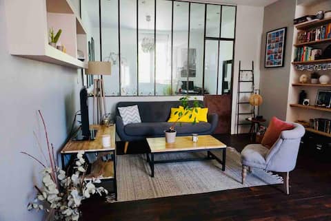Popular Airbnb listing: Apartment on Mail François Mitterrand in Rennes