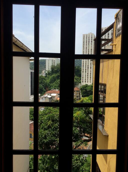 vista para o verde