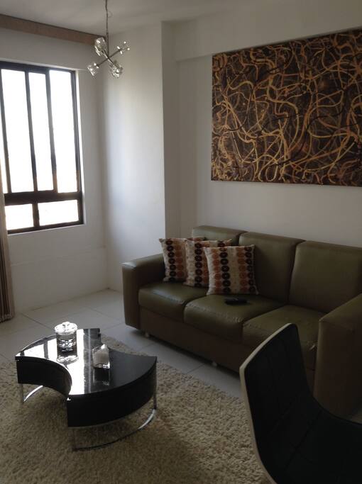 Apt grande de 1 quarto big living room