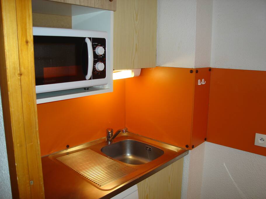One side of the kitchen.