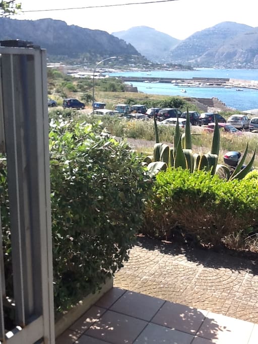 View from the front door