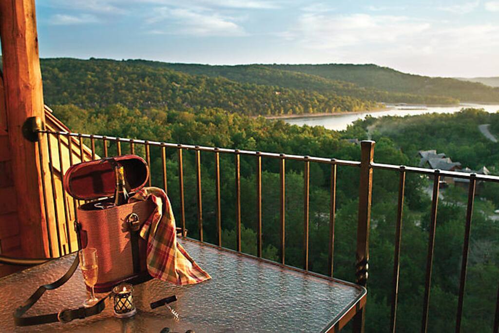 View from lodge top