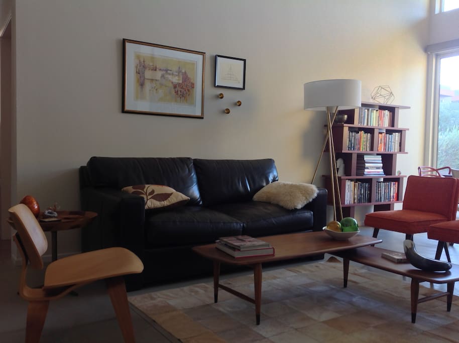 Open plan living area