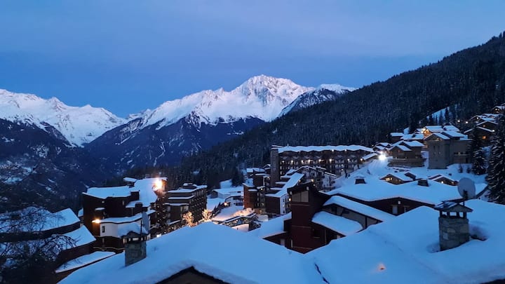 Bel Appartement Avec Jolie Vue, Départ Ski Au Pied - Courchevel 1850