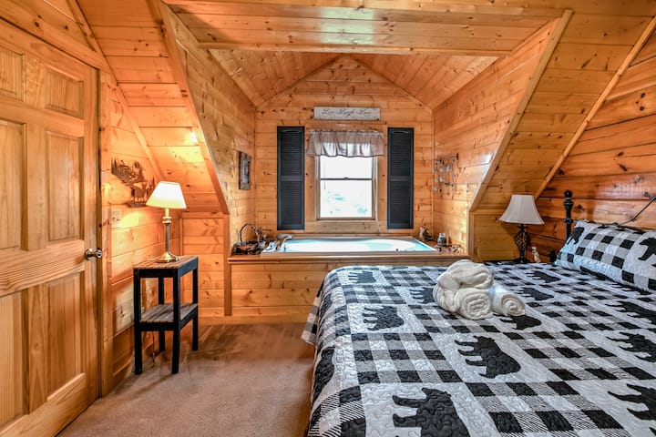 Sovrum (King) med jacuzzi