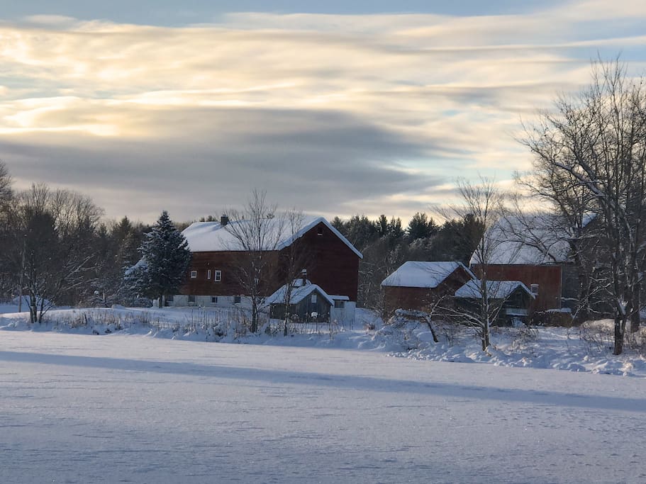 PondView Lodge - Winter 2017 - View from The Bridge :-)