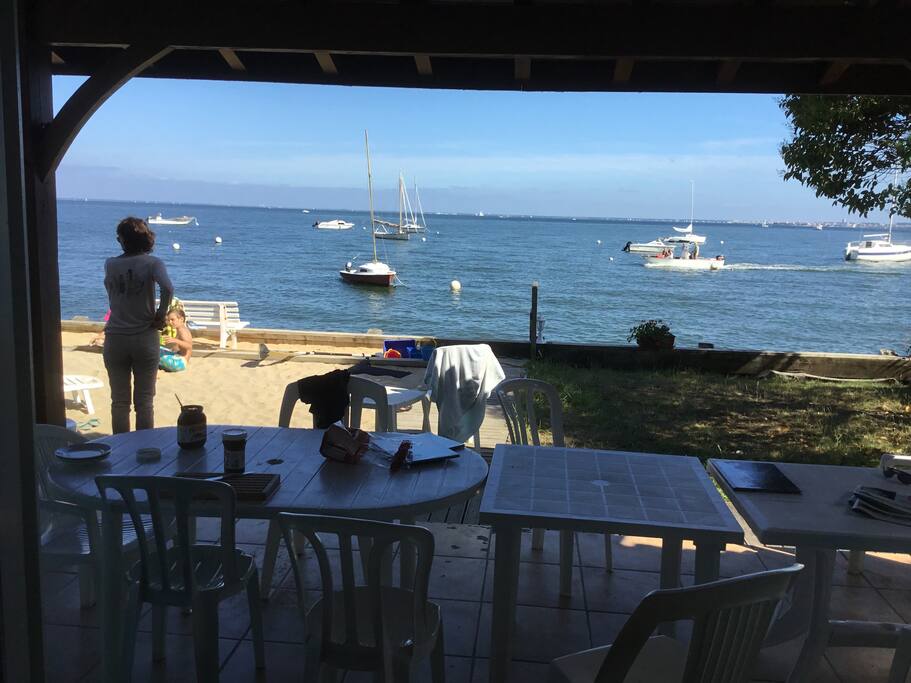 vue de la terrasse