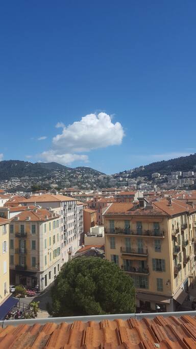 view from the living room