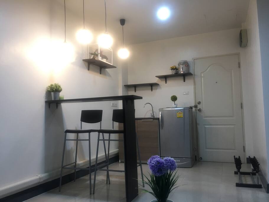 Pantry(sink and refrigerator)