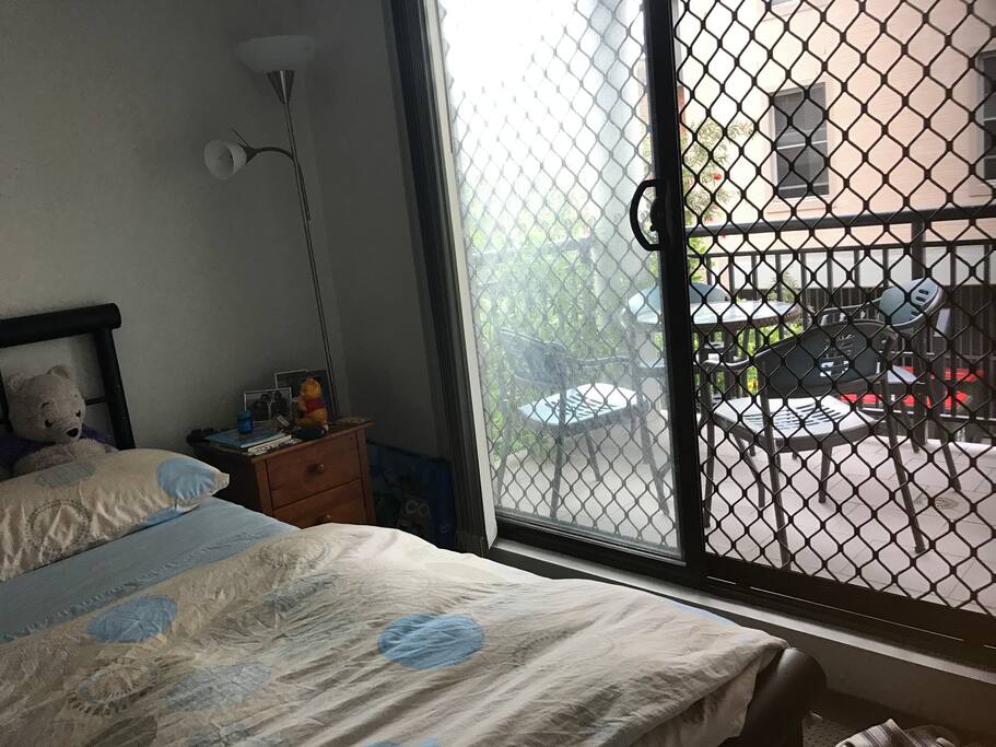 Bedroom access to Balcony