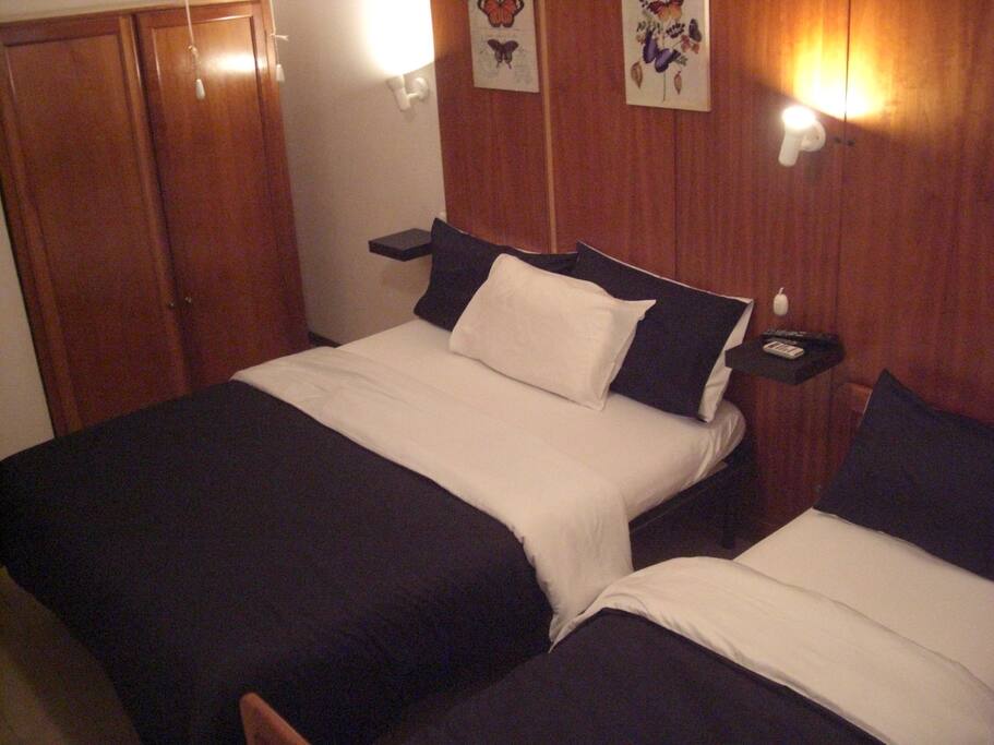 The room with an additional bed