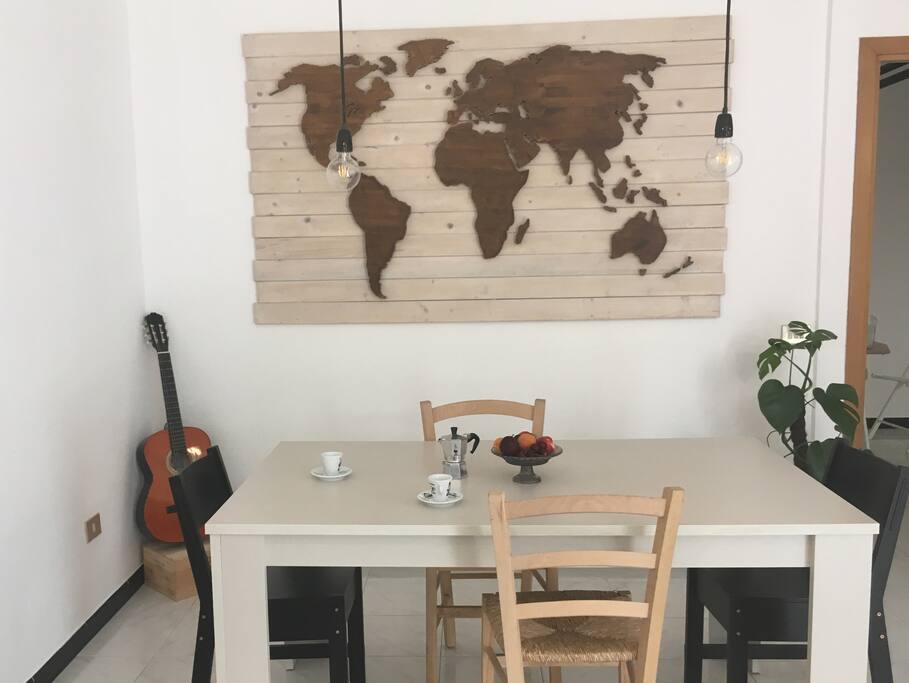 big meals in the living room