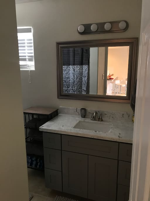 New Vanity and cabinets throughout the Condo.
