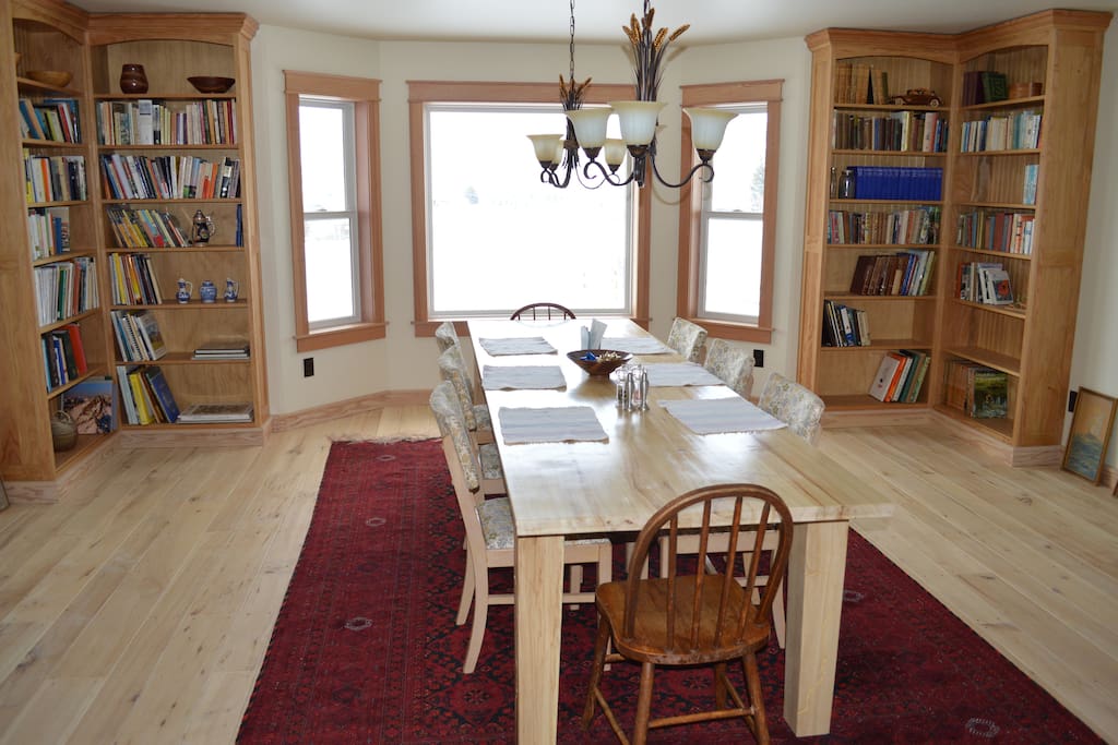 Dining Room and Library