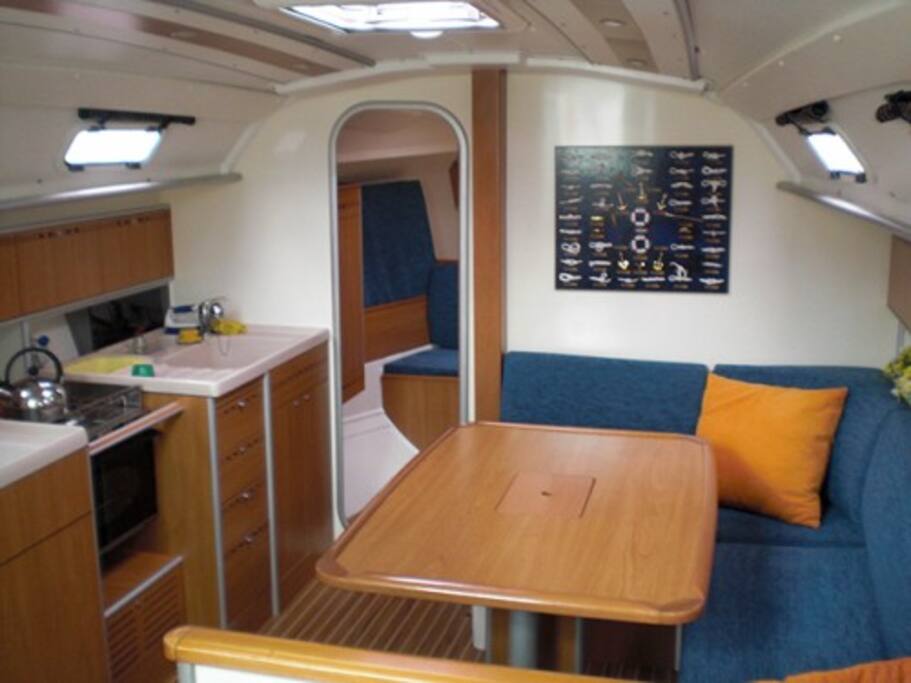 Interior of saloon