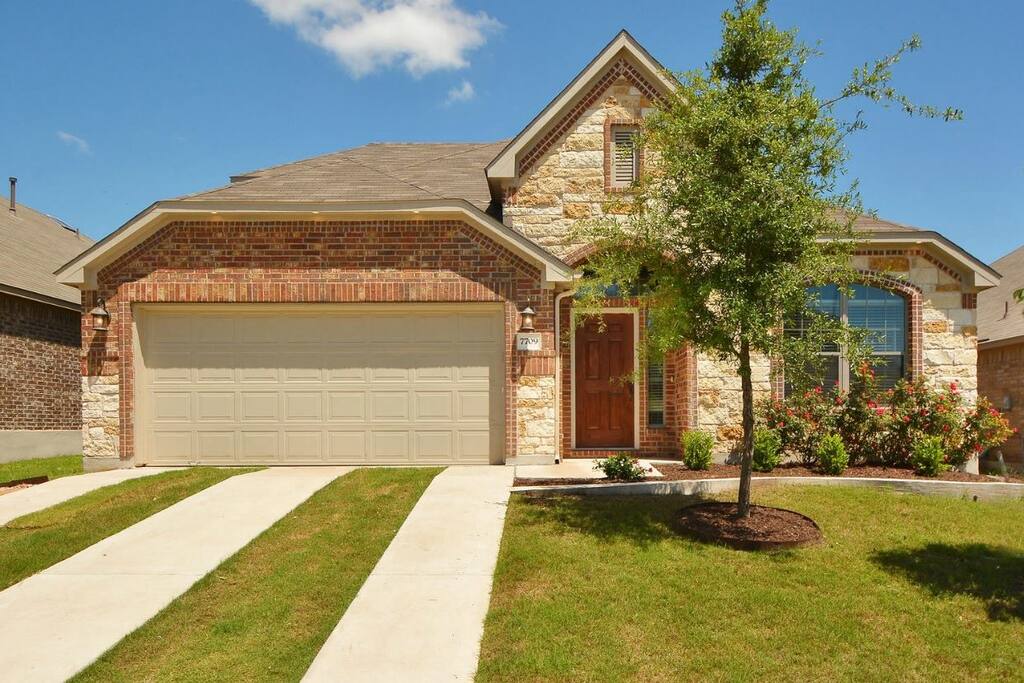 Outside of the house