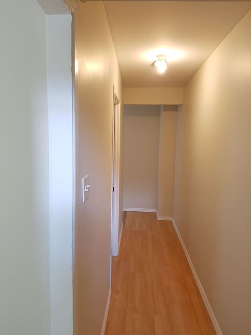 The hallway.