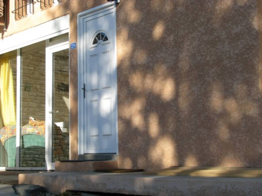 l'entrée la baie du séjour