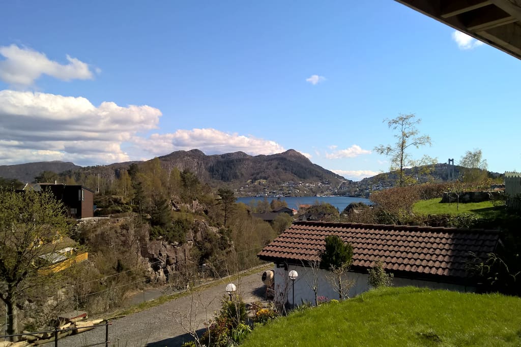Utsikten fra huset
