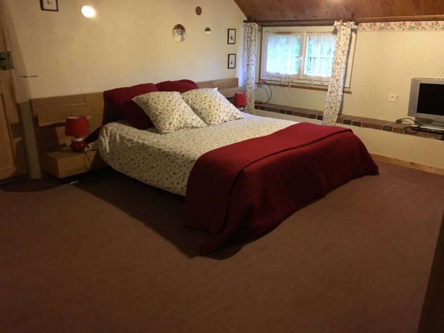 Chambre "Pivoine" lit 160 cm
