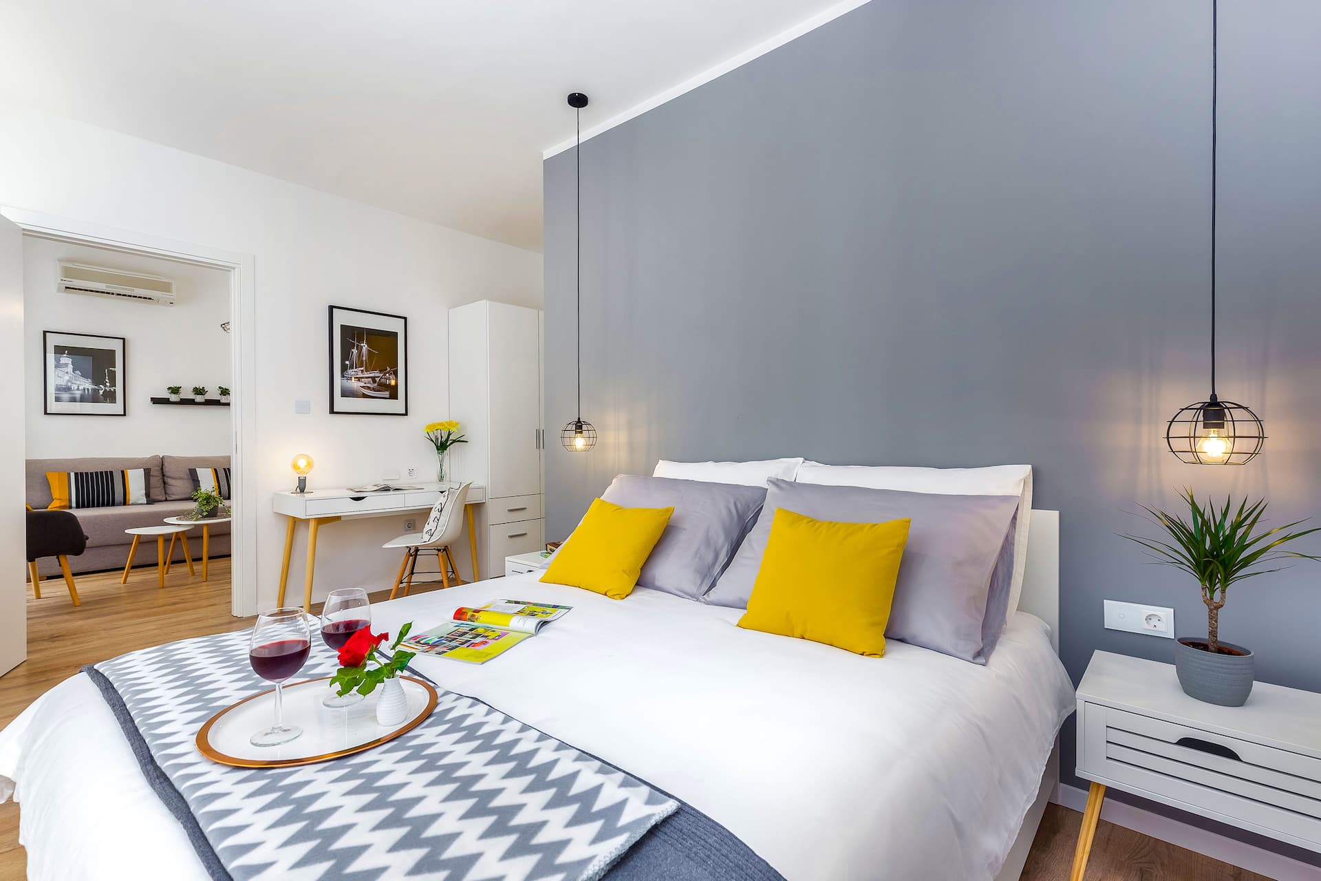 Apartamento con 1 dormitorio para 4 personas