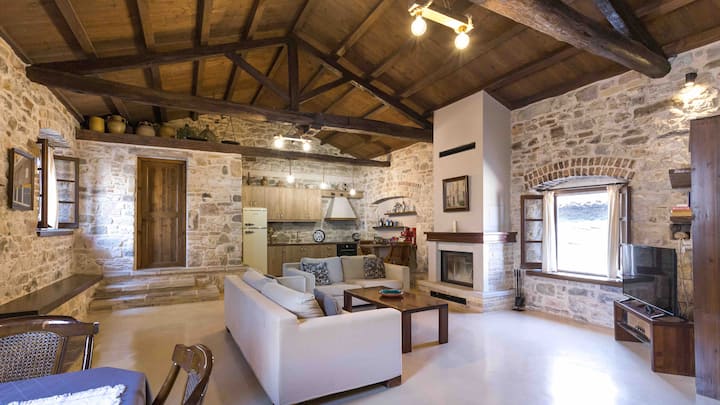 The "old olive oil factory" loft.