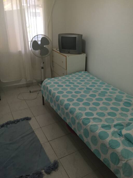 Third single bedroom - with air conditioning.