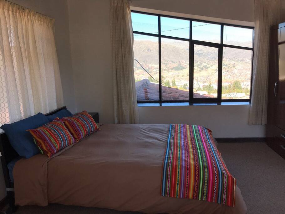 Habitación matrimonial con increíbles vistas