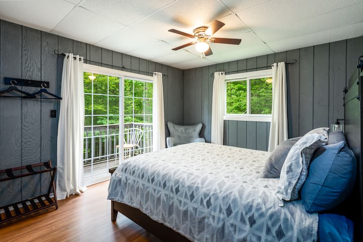 Wake up to a lovely nature view from your private balcony.