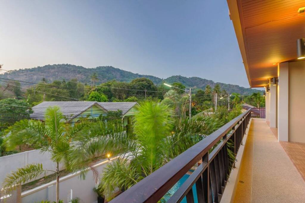 The Mountain view from Balcony.