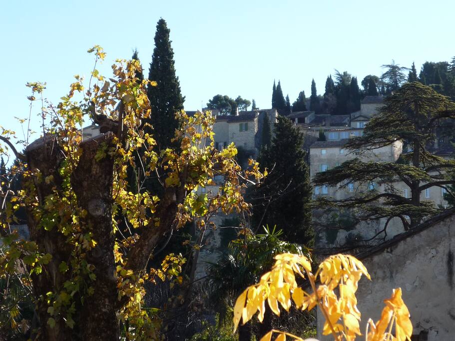 Vue depuis la chambre sur la Haute Ville