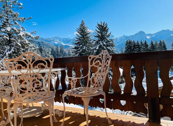 Serene 2-bedroom flat next to Aiglon College gallery image 2
