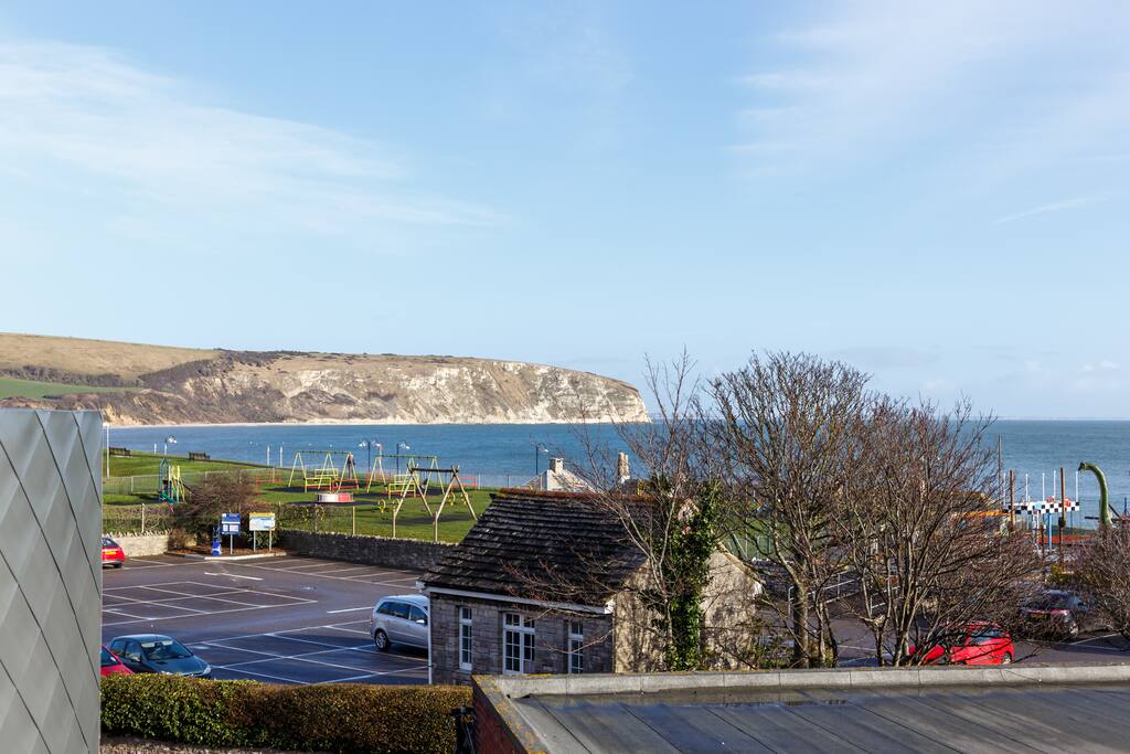 The view from the living area.