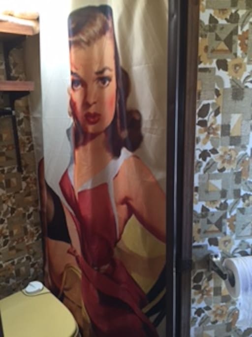 Sexy Lady Shower Curtain.