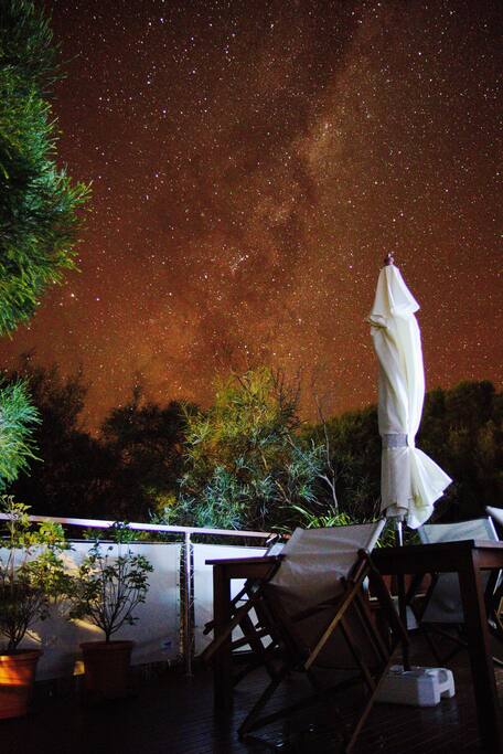Views from the Veranda at night