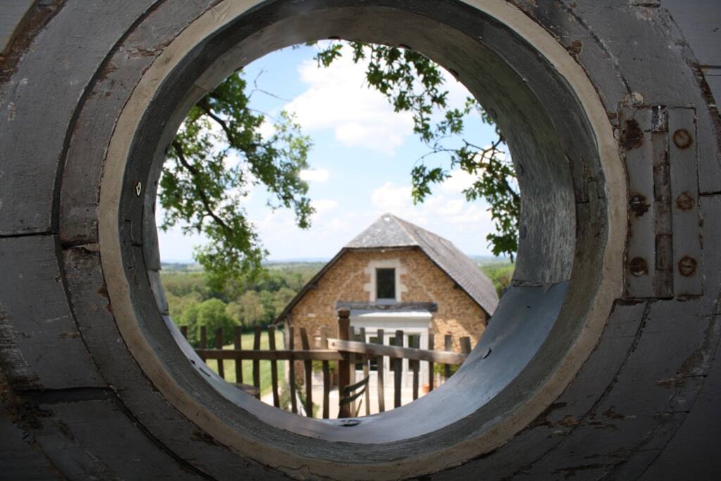 Une vue à couper le souffle depuis la terrasse perchée