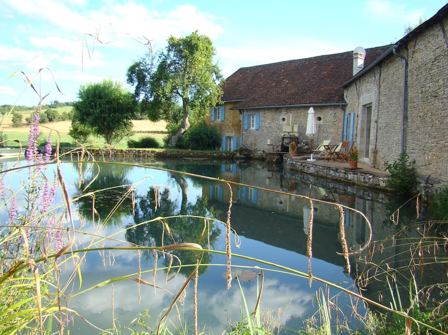 Moulin de Vaudres | rivière Soue
