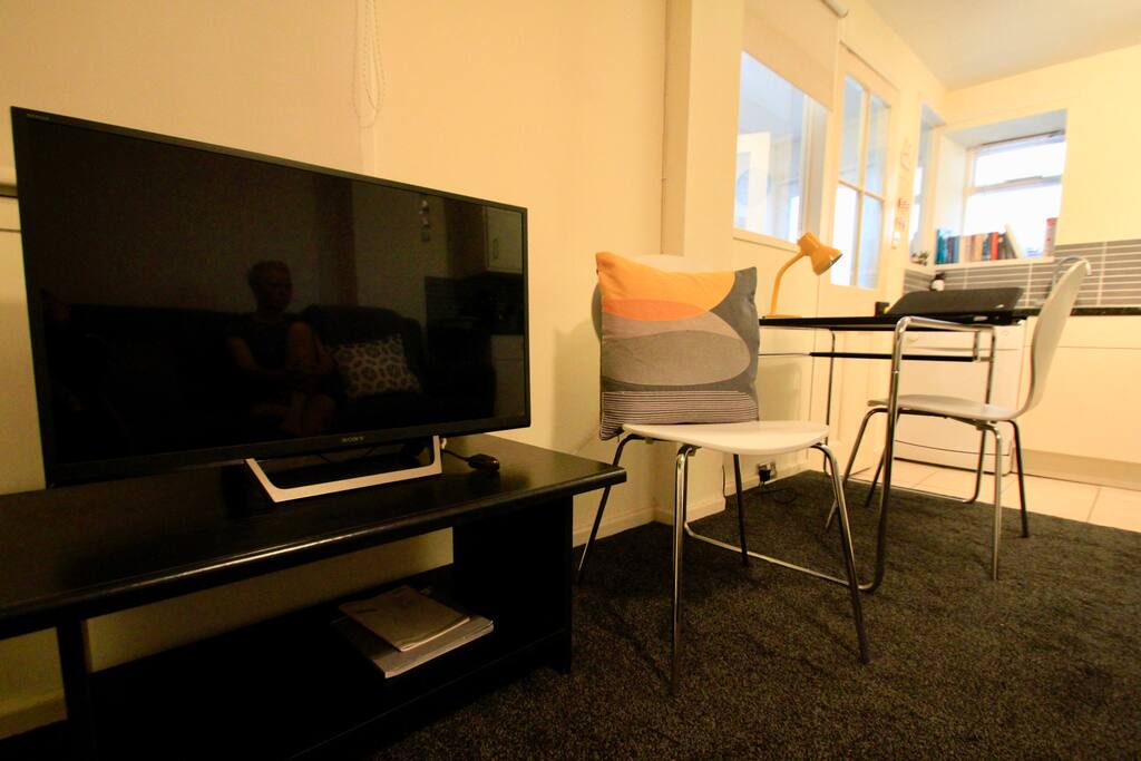 Brand new smart TV with Netflix added