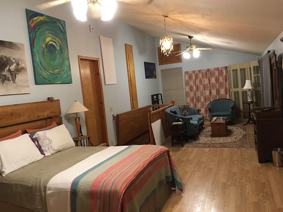 Your room with sitting area