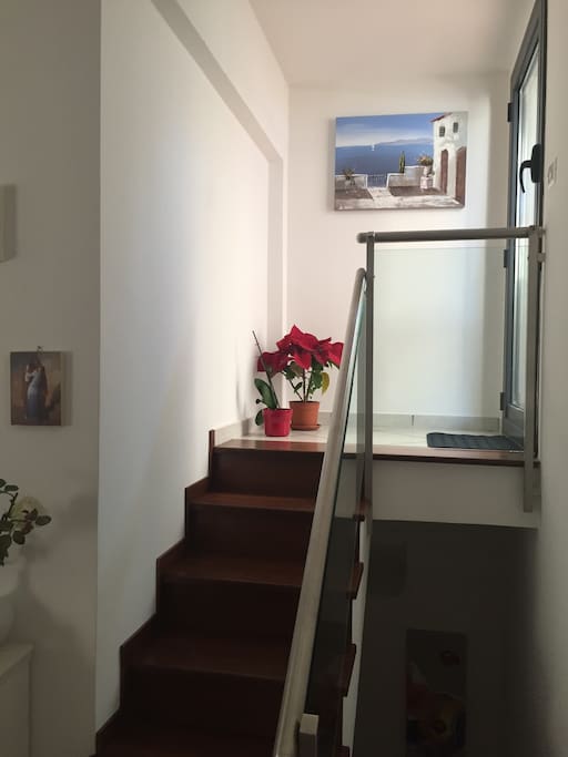 Scala di accesso al terrazzo