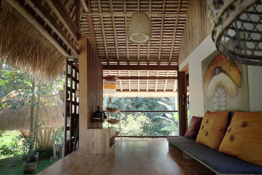 Space for meditation, yoga or just sit and enjoy the breeze