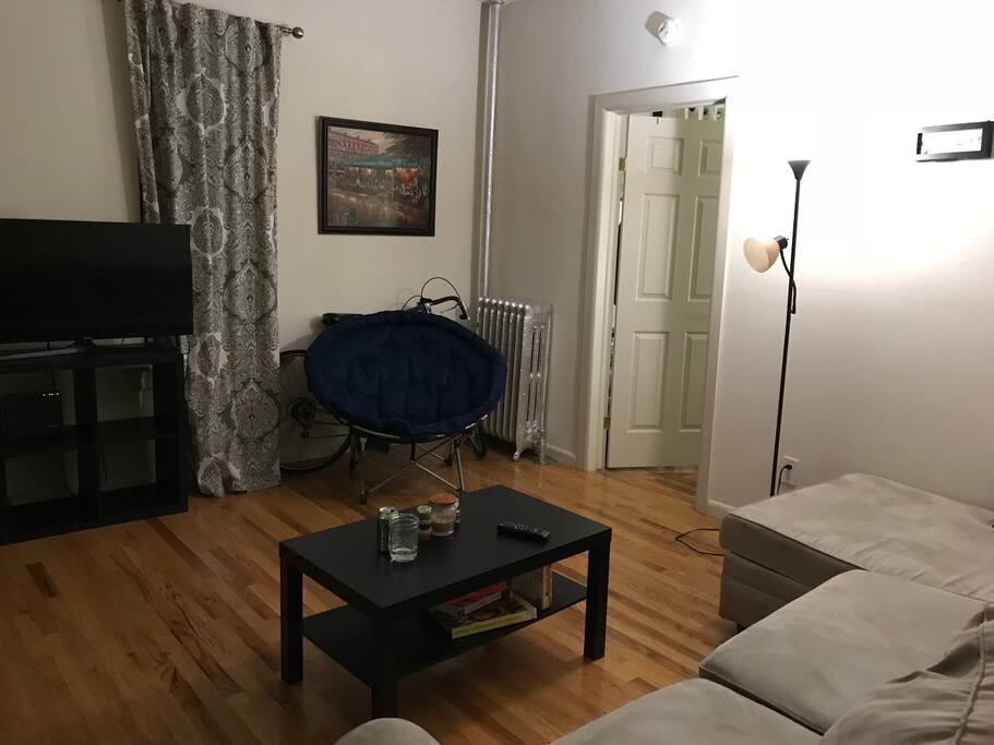 Living room with tv