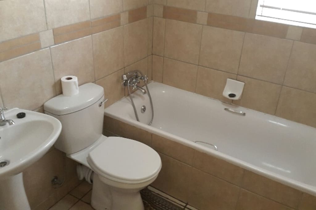 Tub and toilets